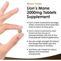 New Leaf Lions Mane Tablets